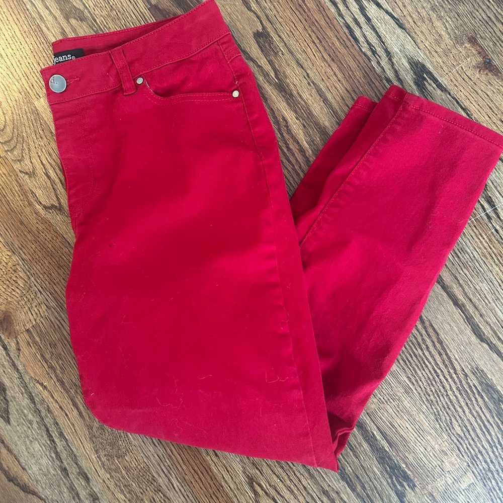 d.jeans mid rise skinny jean.